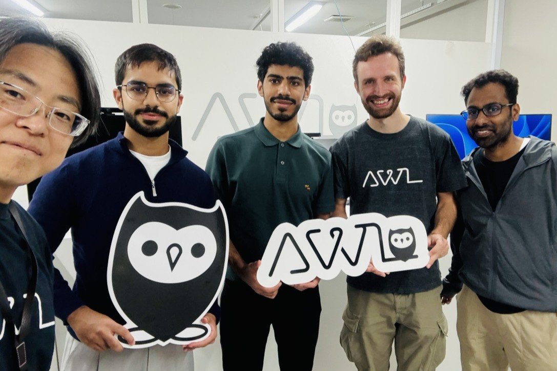 AWLでの企業研修（於：北海道） 